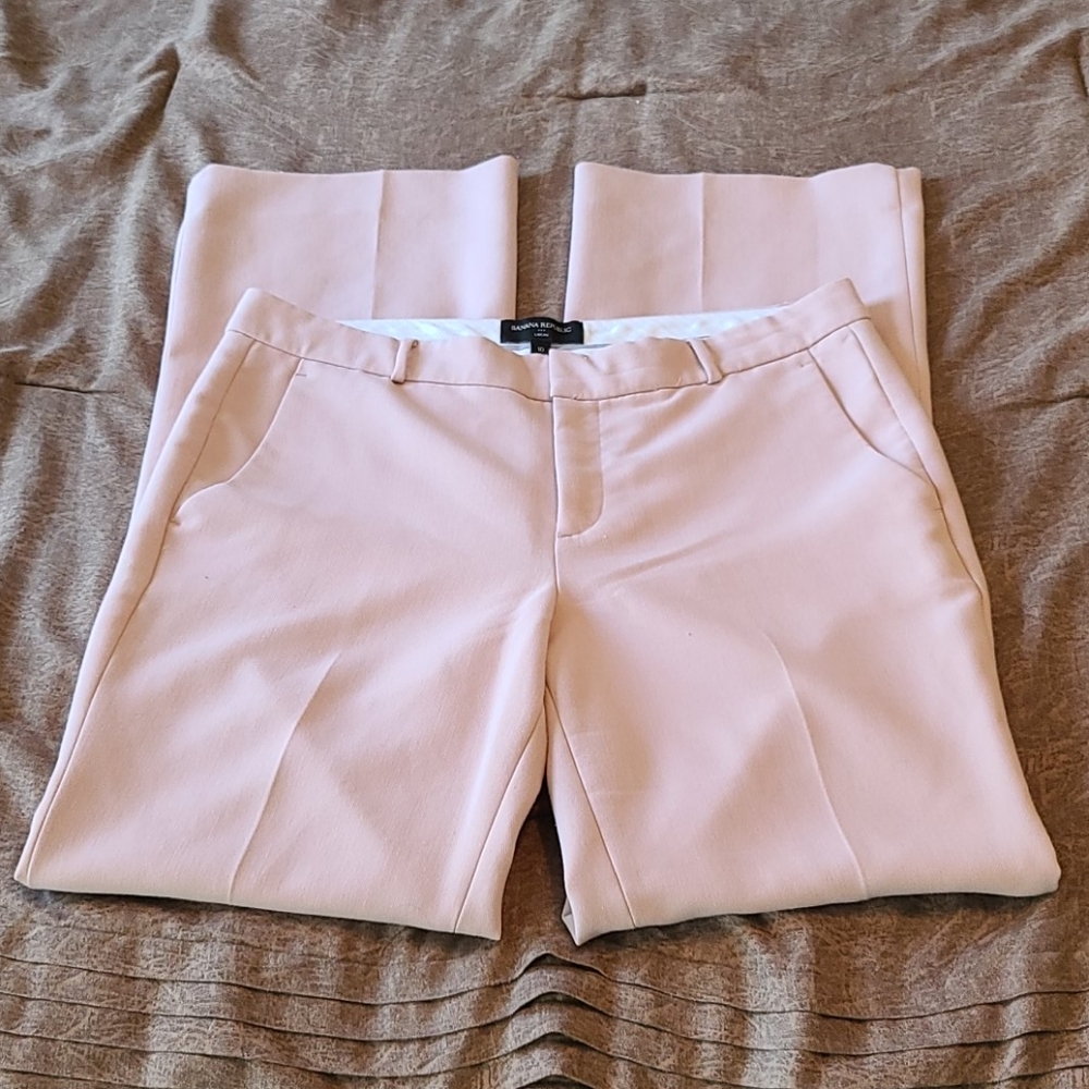 Banana Republic Pink Logan Trousers